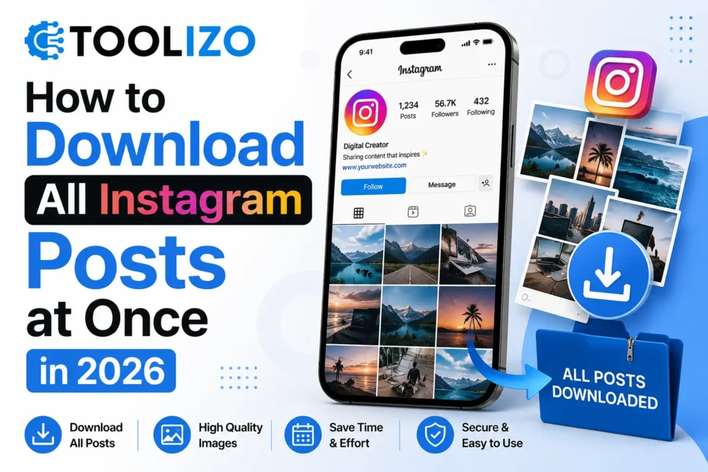 How to Download All Instagram Posts at Once in 2026